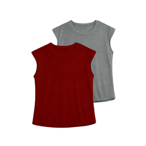 Camisetas sin mangas sólidas sin mangas para hombre, camiseta sin mangas de algodón para entrenamiento deportivo de calidad superior, colores personalizados, ropa barata hecha en Vietnam - Product Image 1