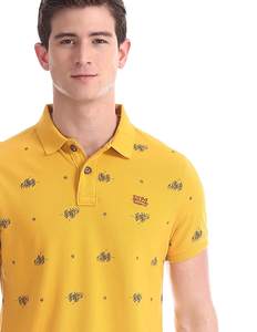 เสื้อยืดโอเวอร์ไซส์สำหรับผู้ชายผ้าโพลีเอสเตอร์/ ผ้าฝ้ายถักโลโก้แบบเรียบขนาดใหญ่พิเศษ - Product Image 5