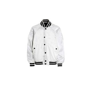 Derniers modèles de veste universitaire de baseball à manches longues par Apparel Clothing Line Satin Jacket 2025 Nouvelle arrivée Prix bas - Product Image 1