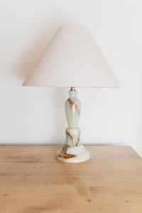 <b>Vintage</b> Onyx Marble <b>Table</b> Lamp Elegant Natural Stone <b>Bedside</b> Lighting for Living Room Bedroom Home Decor Accent Style Modern - Product Image 3