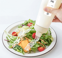 Bouteille de sauce pour la cuisine, étanche, anti-poussière et conservant la fraîcheur, pour sauce tomate, vinaigrette, crème, sauce aux huîtres, assaisonnement
