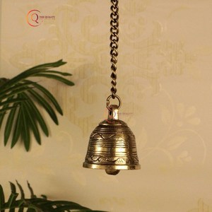 Atractivo Metal hecho a mano campanas de Navidad CADENA DE Metal instalación colgante Campana decorativa para bodas fiestas decoración festiva - Product Image 6