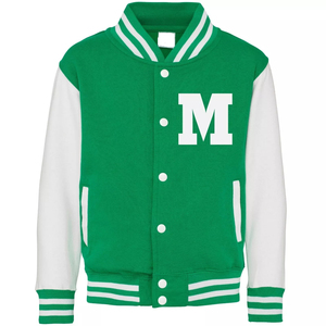 Chaqueta Bomber de Punto Holgada Estilo Universitario Vintage de Primavera para Hombre, Personalizable e Impermeable - Product Image 4