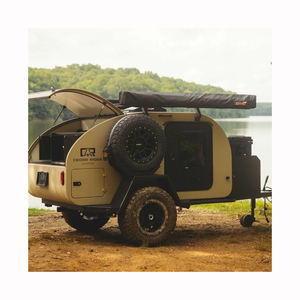 Remolque de viaje ultraligero Camper para SUV o camión con marco de aluminio diseño aerodinámico y fácil mantenimiento - Product Image 4