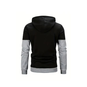 Sudadera con capucha deportiva ligera de 100% algodón para hombre, sudadera deportiva transpirable para invierno - Product Image 2