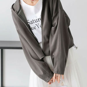 OEM Vente en gros Sweat à capuche zippé décontracté tendance pour femmes Confortable et respirant Derniers sweats à capuche vierges pour femmes Tendance - Product Image 4