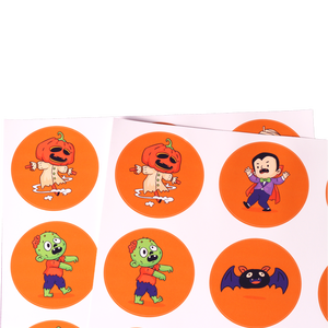 100 pièces/ensemble personnalisé dessin animé mignon téléphone autocollants impression personnalisée baiser découpé feuilles d'autocollants découpés - Product Image 2