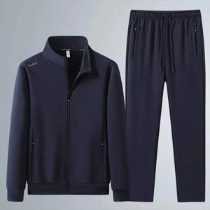 ชุดวอร์มผ้าคอตตอน2ชิ้นสำหรับผู้ชายชุดวอร์มผ้าคอตตอนปักลายแบบ2ชิ้นได้รับความนิยมสูงสุดสำหรับ100% - Product Image 4