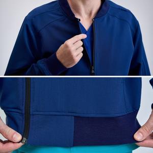 Fabricant FMF VN Veste de gommage pour infirmière Uniforme médical pour hommes et femmes Coton Clinique hospitalière Soins de santé Infirmières - Product Image 3