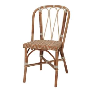 ROSILY-Silla de ratán Curry, muebles de exterior con diseño elegante - Product Image 1