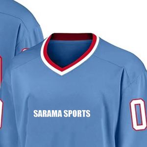 Camiseta de hockey sobre hielo única de alta calidad al por mayor de la mejor calidad para hombre, camisetas de hockey sobre hielo de sarga hechas a medida - Product Image 3