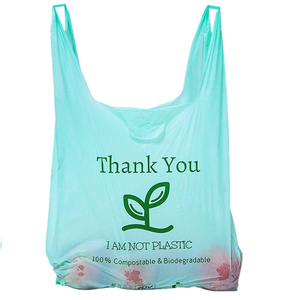 BON MARCHÉ OXO + PLA biodégradable merci T-Shirt emballage alimentaire sac d'épicerie pour emballage alimentaire - Product Image 6