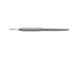 Poignée de scalpel chirurgical dentaire manuelle ronde réglable en acier inoxydable avec poignée rembourrée Instruments certifiés CE réutilisables - Product Image 4