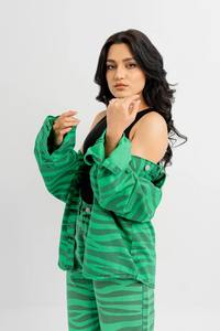 แจ็กเก็ตยีนส์วินเทจของผู้หญิงแจ็กเก็ตยีนส์แบบเรียบลำลองสำหรับฤดูหนาวเสื้อนอกแฟชั่นดีไซน์ใหม่ - Product Image 5