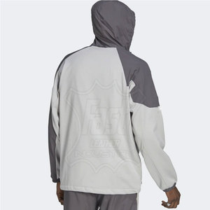 Sweat à capuche léger pour homme en coton 100% pur, personnalisable, fermeture éclair, OEM/ODM, taille adulte - Product Image 2