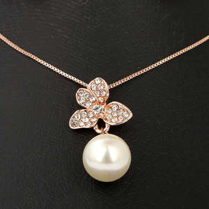 ชุดจี้แฟนซีสำหรับผู้หญิง - สีทอง - Product Image 3
