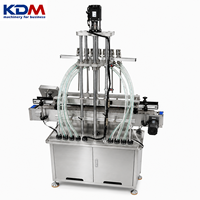 Machine de remplissage automatique KDM-ALF4 à 4-8 têtes pour shampoing, détergent, lotion et savon liquide