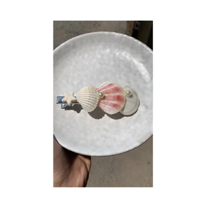 Pinza para el Cabello con Conchas Marinas, Calidad de Exportación, Hecha a Mano, Estilo Oceánico Natural, Accesorio para el Cabello Hecho en Vietnam para Compradores - Product Image 6