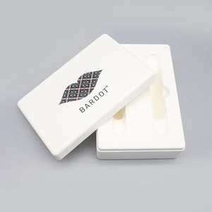 Cajas de Regalo Ecológicas de Pulpa de Papel Moldeada en Diversos Colores para Cosméticos, con Logotipos Personalizados - Product Image 1