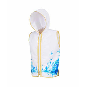 New Arrival Boxing <b>Sleeveless</b> Hoodies Solid Color Boxing <b>Sleeveless</b> <b>Hoodie</b> by Player Styles - Product Image 1