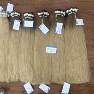 Extensiones de Cabello Liso Virgen Remy Vietnamita 100% al por Mayor Thanh An - Cabello a Granel Teñido de 100g Listo para Enviar - Product Image 6