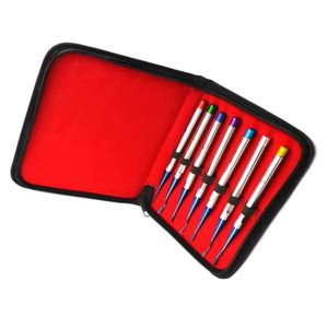 Surtechs Implant Surgery PDL Luxating Root Elevators kit Instrumentos quirúrgicos dentales Titanium Coated Set - Product Image 3