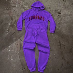 Conjunto Deportivo Personalizado con Sudadera Holgada y Pantalones Deportivos Ligeros de Corte Regular para Hombre, Invierno - Product Image 4