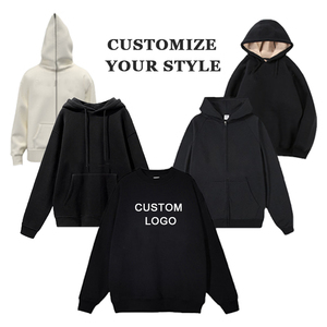 เสื้อฮู้ดดี้สตรีทแวร์ผู้ชายแบบขายส่ง ผ้าฝ้าย 100% พิมพ์ลายดิจิทัล พร้อมป้ายและแท็กส่วนตัว - Product Image 2