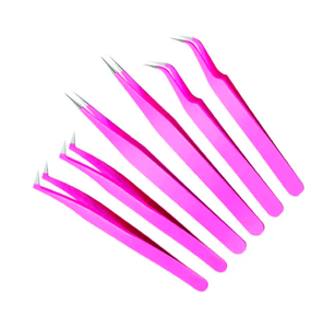 ชุดแหนบสำหรับขนตา6ชิ้นอุปกรณ์ความงามตามสั่ง - Product Image 4