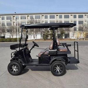 Quality Compliant 4-Seater <b>Golf</b> <b>Cart</b> 105Ah Lithium <b>Battery</b> New Design White Electric Urban Commute Street Legal for Resort Use - Product Image 6