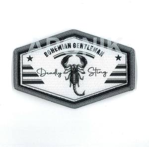 Parches de sublimación de prensa de calor con bordado - Product Image 1