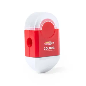 Ensemble de gadgets personnalisés Cafey : Gomme et taille-crayon - Product Image 4