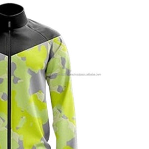 2025 ensemble de survêtement d'hiver décontracté pour hommes Logo personnalisé veste coupe-vent respirante zippée prix de gros - Product Image 3