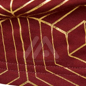 Vente chaude respirant grande taille pour polos respirant et solide motif sublimation toile tissu fabriqué au Pakistan - Product Image 5