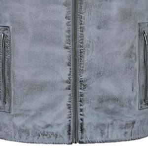 Chaqueta de Cuero de Oveja de Color Sólido para Hombre, Diseño Personalizado, Impermeable, Ecológica, Estilo Urbano - Product Image 6