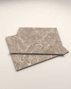 Venta al por mayor 60x60 brillante marrón Porcelanto azulejo de pared y piso vitrificado español porcelana mármol diseño azulejos - Product Image 2