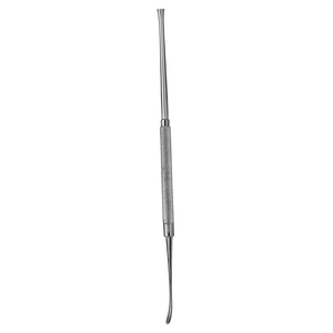 Ascenseur FREER incurvé 190 mm 7.12 "largeur émoussée 4 mm largeur pointue réutilisable Non stérile 5 mm élévateur à curette à mue chirurgicale - Product Image 5