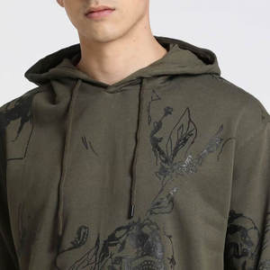 Sudadera con capucha desgastada para hombre de mejor diseño, ligera, cómoda, manga larga, invierno, poliéster/algodón, bordado, Logo, Impresión de soplo - Product Image 6