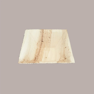 25pcs Organic Palm Leaf Square <b>Disposable</b> <b>Bowls</b> 16x16H4.5 - Product Image 1