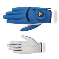 Gants de golf professionnels unisexes en PU, respirants, antidérapants, avec sangle de poignet réglable, design unique, accessoires de golf pour le sport et les activités de plein air