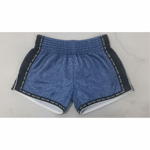 Pantalones Cortos de Entrenamiento de Muay Thai y Kickboxing Hechos a Medida, 100% Poliéster, Sólidos, de Secado Rápido, Duraderos, Impermeables y Elásticos - Product Image 2