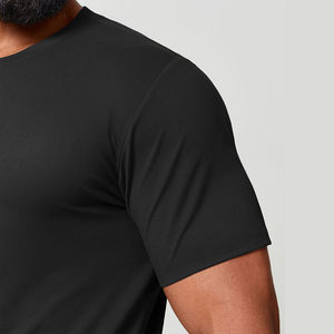 T-shirts de sport de qualité supérieure pour hommes, extensibles dans les deux sens, respirants, à séchage rapide, pour la musculation, l'haltérophilie, vêtements de compression - Product Image 3