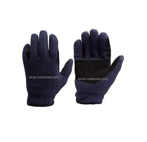 Innovación de vanguardia Guantes de cuero para montar a caballo Mezcla de microfibra de invierno Equipo de seguridad para carreras ecuestres OEM - Product Image 1