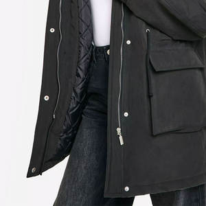 Chaqueta Parkas de invierno para mujer de fabricante profesional, chaquetas Parka cómodas y ligeras de alta calidad para mujer - Product Image 5