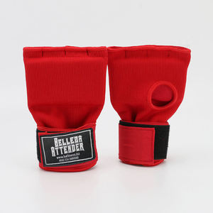 Guantes de boxeo de gel de medio dedo 2025 con envoltura interior para Muay Thai MMA Kickboxing artes marciales - Product Image 1