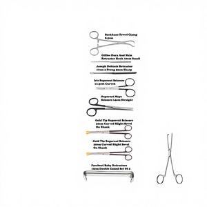 Ensemble de lifting du visage et du front DADDY D PRO, norme allemande, ensemble en acier inoxydable, instruments de chirurgie plastique, ensemble de chirurgie de lifting du visage - Product Image 1