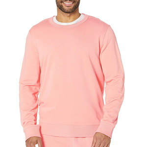 Fitness Formal Eco-Friendly Breathable Fleece Tracksuit Men Solid Sportswear <b>Sets</b> Winter Clothing 2 <b>PC</b> Loose Fit Custom Logo - Product Image 5