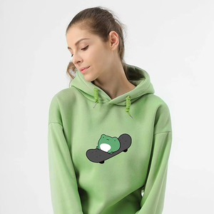 Nouveau Design Hoodies Pour Femme Laine Hoodies Hiver Polaire Coton Femmes Sweat À Capuche Surdimensionné Femmes Sweat - Product Image 2