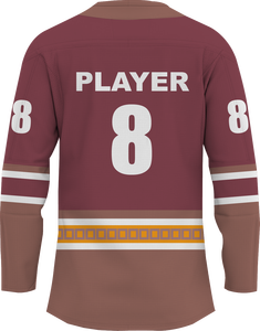 Maillot de Hockey sur glace personnalisé de haute qualité Dernière impression par sublimation Vêtements de Hockey Slim Fit à séchage rapide - Product Image 6
