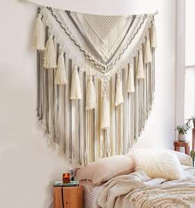 Colgante de pared de macramé tejido a mano de lujo para decoración del hogar al mejor precio Comprar en Isar International - Product Image 4
